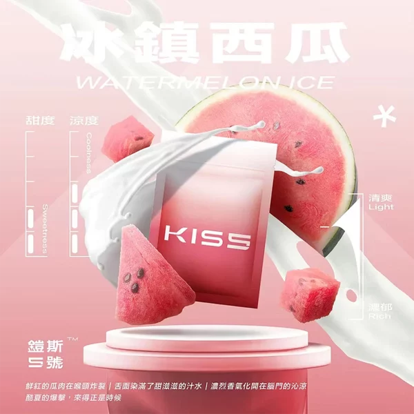 煙彈 鎧斯 KIS5 電子菸彈 冰鎮西瓜口味