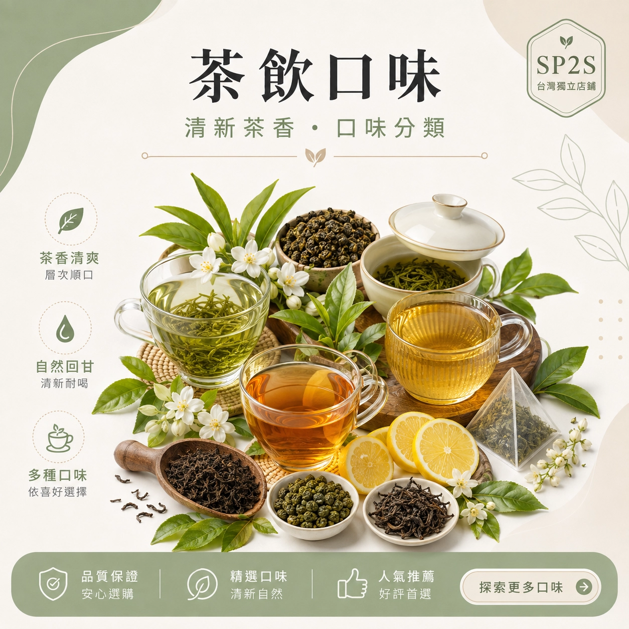 茶飲口味